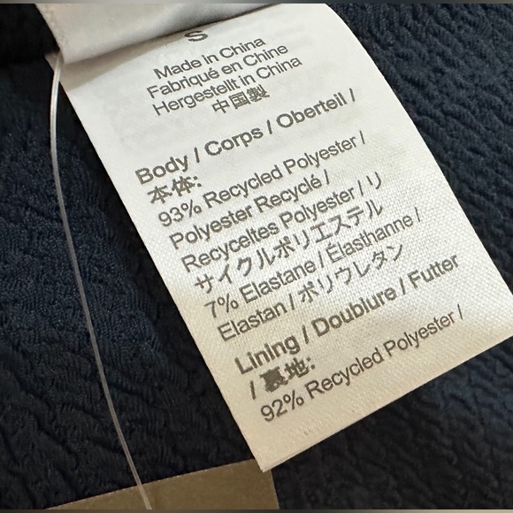 139 J.Crew | NWT Women’s Bikini Bottom Textured Dark Navy (size S) - Picture 7 of 12